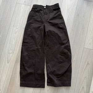 COS Women's Black Wide Leg Jeans